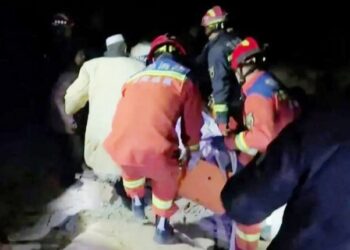 भूकम्पले चीनमा १०० भन्दा धेरैको मृत्यु, दुई सय भन्दा बढी घाइते