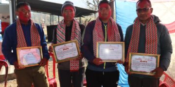 अलैँची,तरकारी र मौरी जोन समितिमा नयाँ नेतृत्व, उत्कृष्ट ६ कृषक सम्मानित