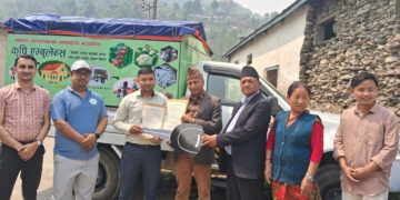 बेंसीशहर नगरपालिकाद्वारा कृषि एम्बुलेन्स सञ्चालन