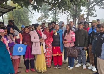 घरदैलो अभियानमा सक्रिय कैलाली–१ की उम्मेदवार कोमल ज्ञवाली